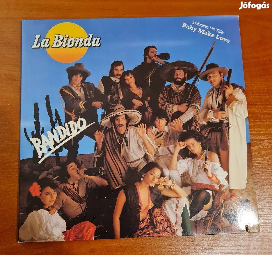 La Bionda Bandido; LP, Vinyl, bakelit