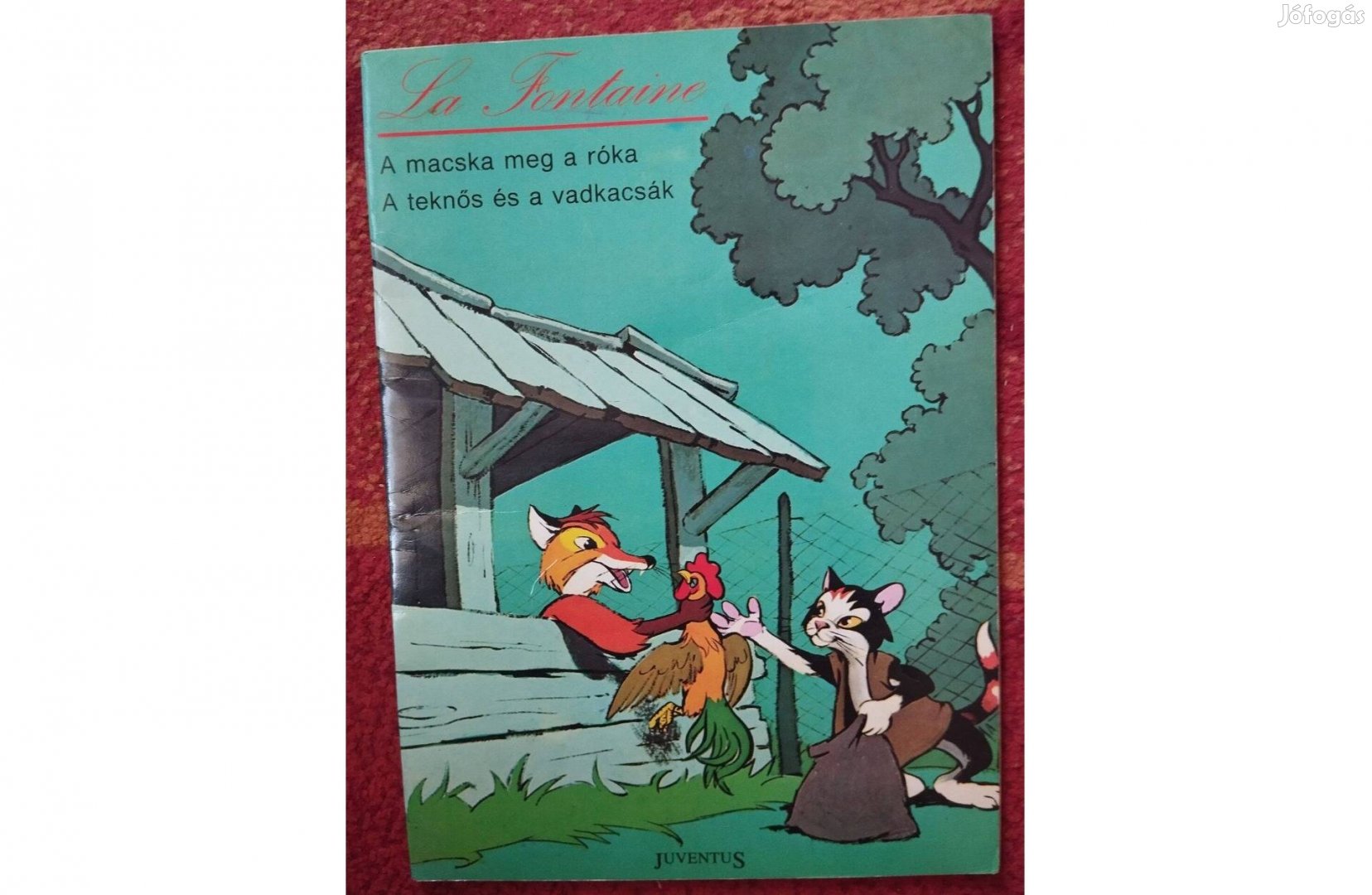 La Fonteine állatmesék mesekönyv