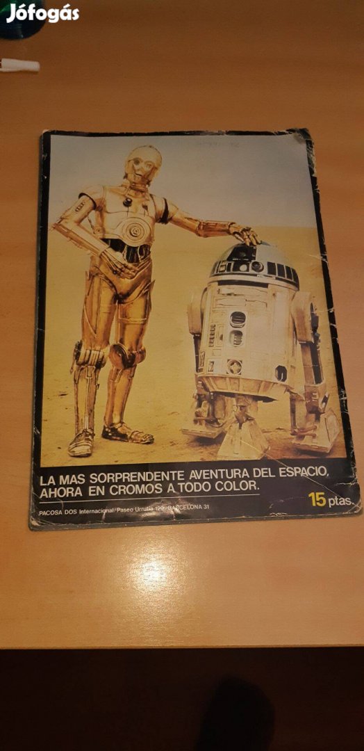 La Guerra De Las Galaxias 1977-es Spanyol Star Wars matricás kiadvány