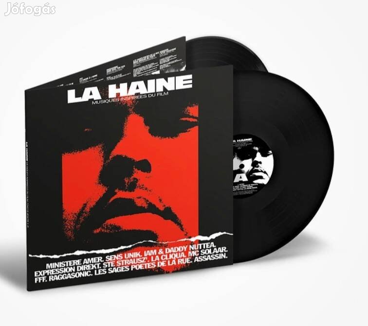 La Haine Gyűlölet filmzene vinyl bakelit francia hip hop ritkaság