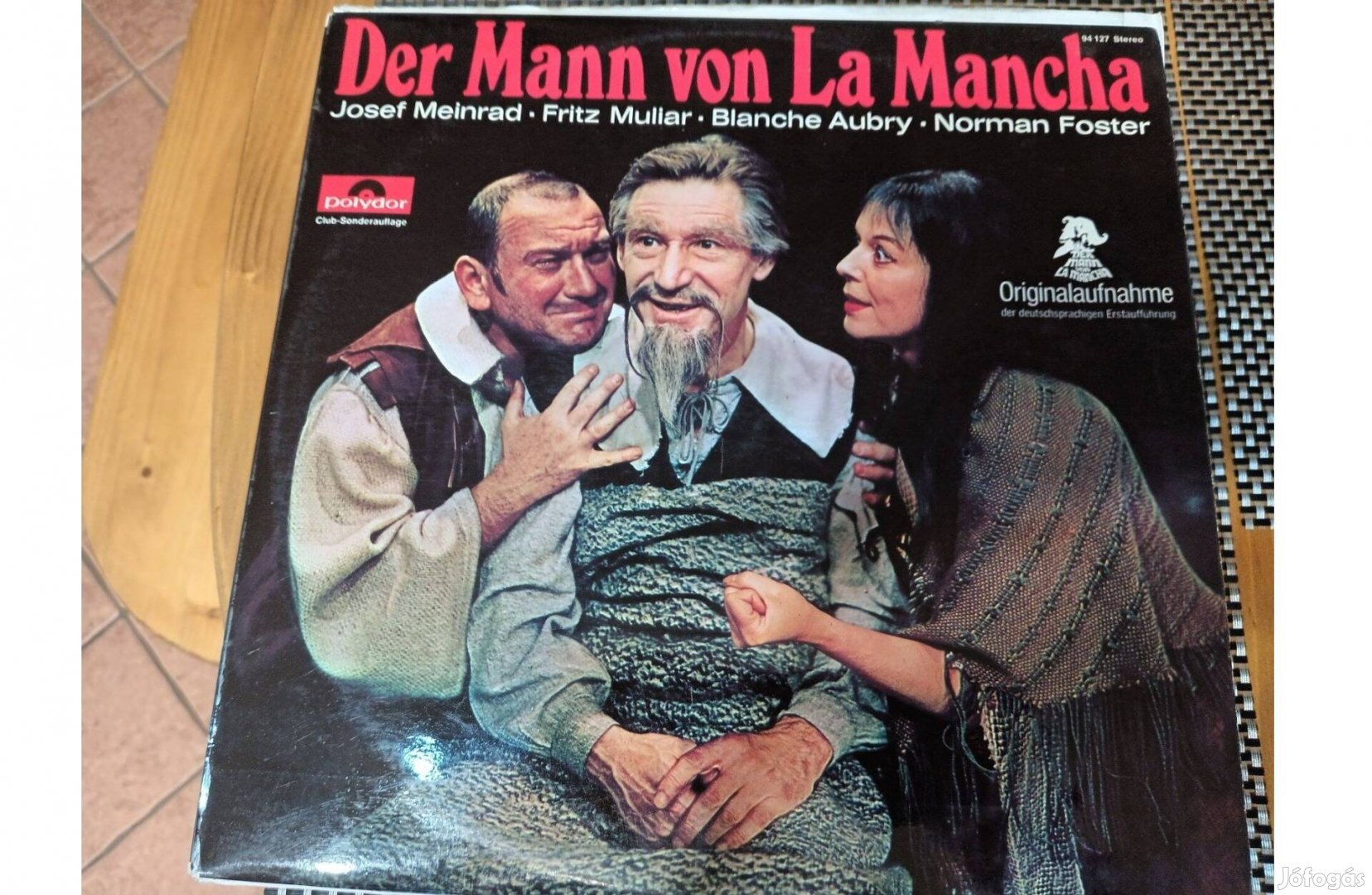 La Mancha lovagja bakelit hanglemez eladó