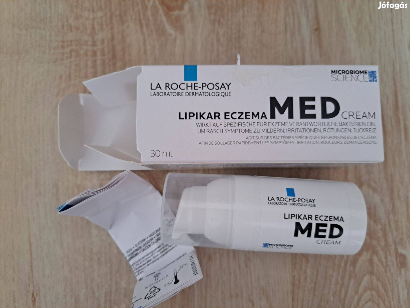 La Roche-Posay Lipikar Eczema MED krém, 30ml, ekcéma ellen