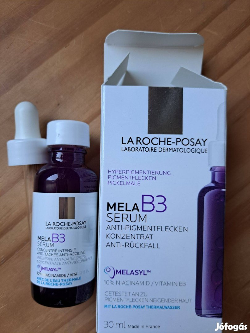 La Roche-Posay Mela B3 bőrápoló szérum 30ml, pigmentfoltok ellen