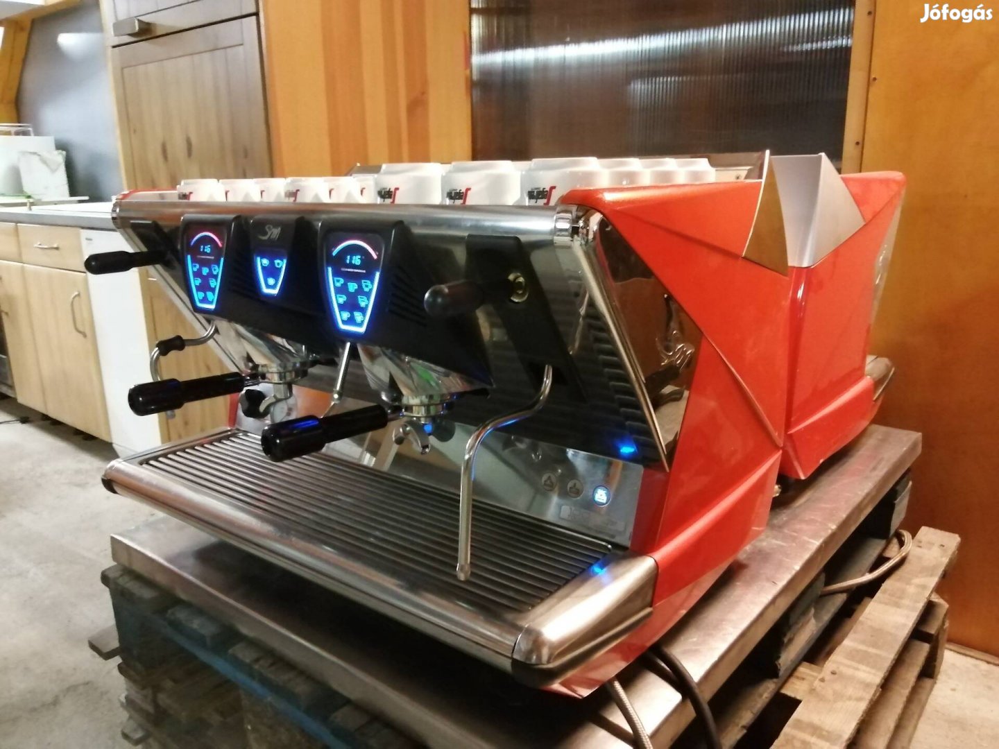 La san Marco Sm 100 Touch szervizelt felújított kávégép 