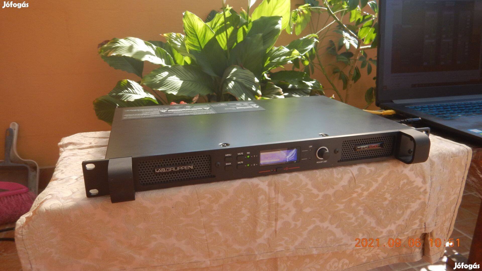 Lab Gruppen IPD 1200 DSP végfok Újszerű, dobozos, Nem volt