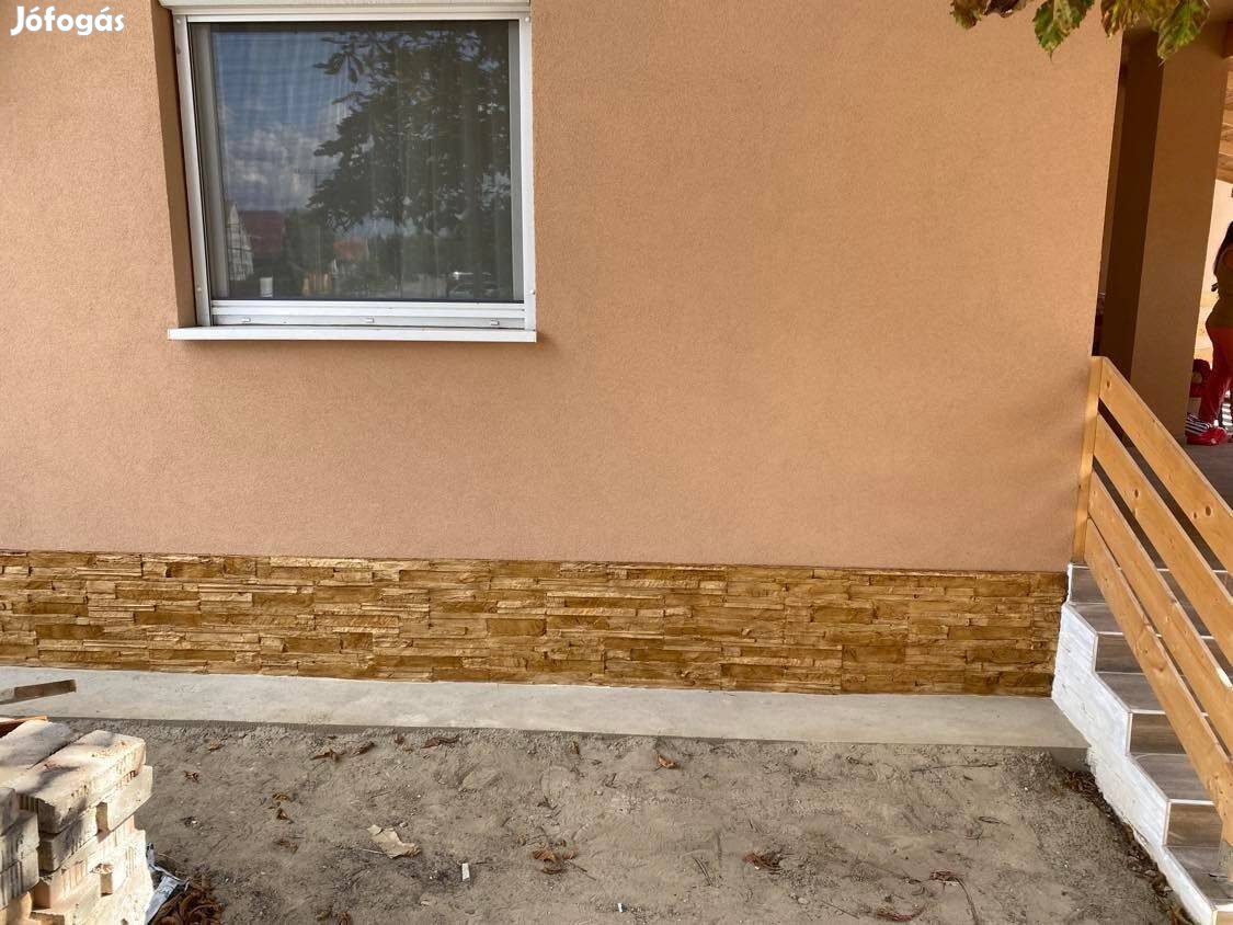 Lábazati kő burkolat