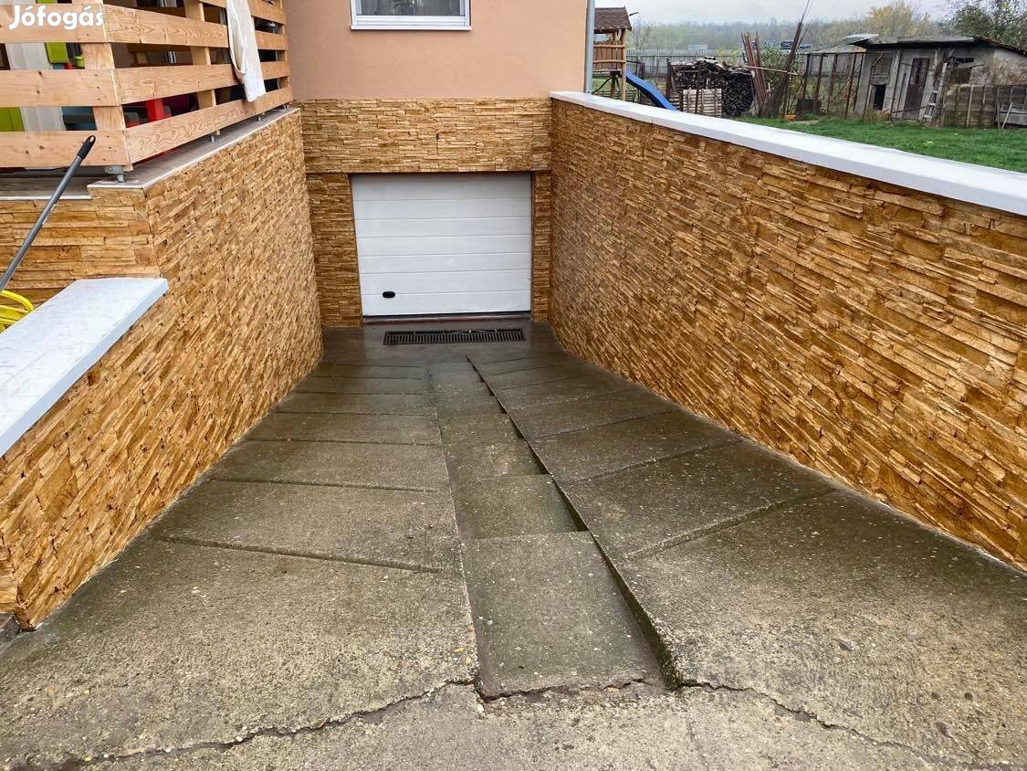 Lábazati kő burkolat