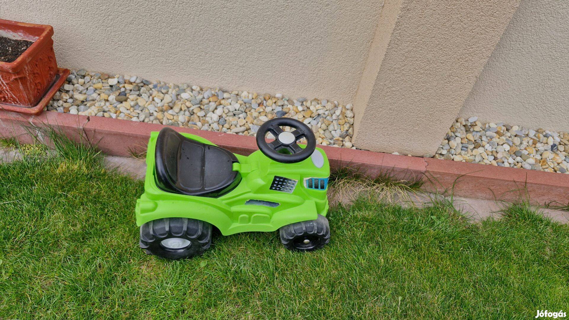 Lábbal Hajtós Gyerektraktor Zöld Színű, Alig Használt Állapotban!