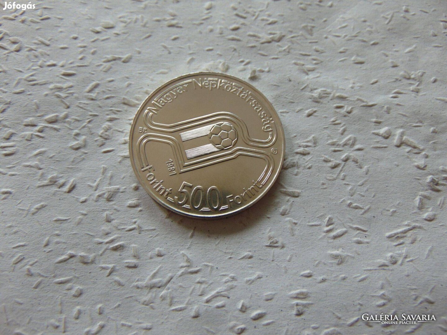 Labdarúgó VB. ezüst 500 forint 1981 - 82