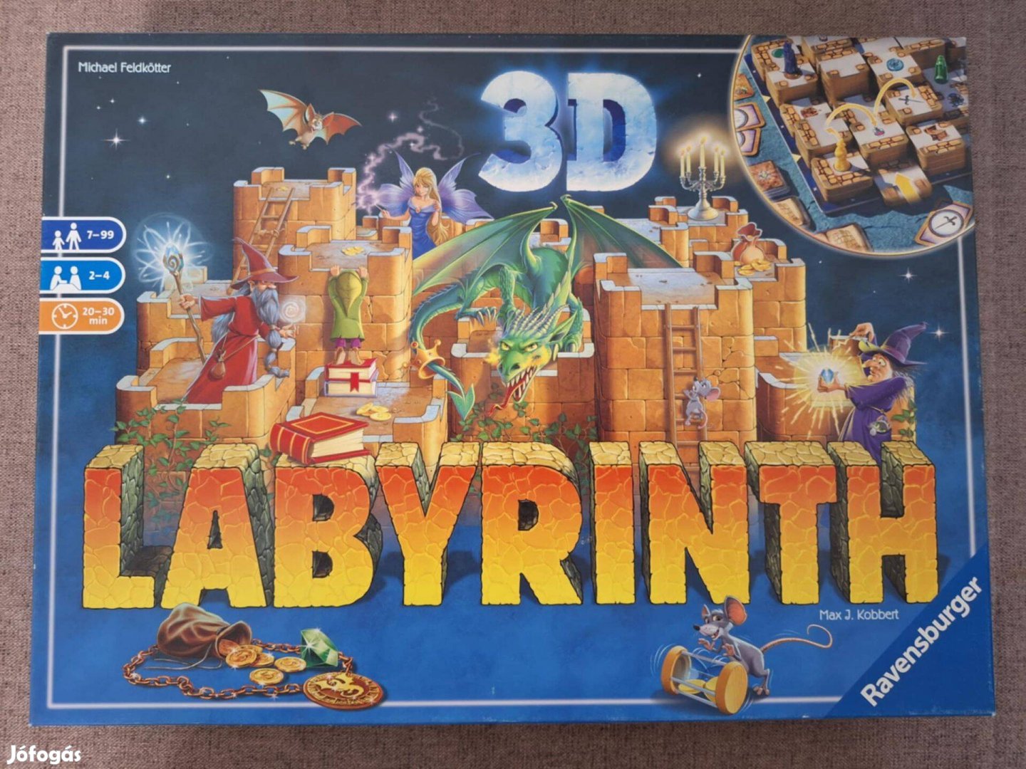 Labirintus 3D társasjáték