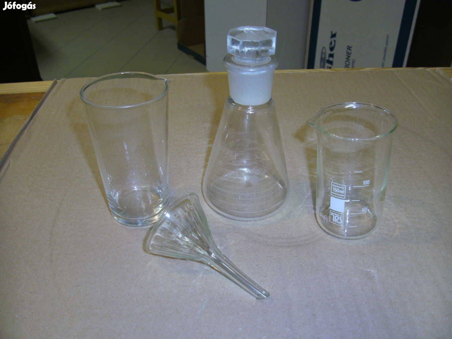 Labor üvegek laboratóriumi üvegtárgyak