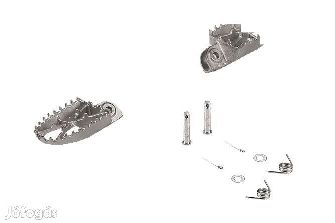 Lábpihenők nagy rozsdamentes acél YCF Pit Bike / Dirt Bike