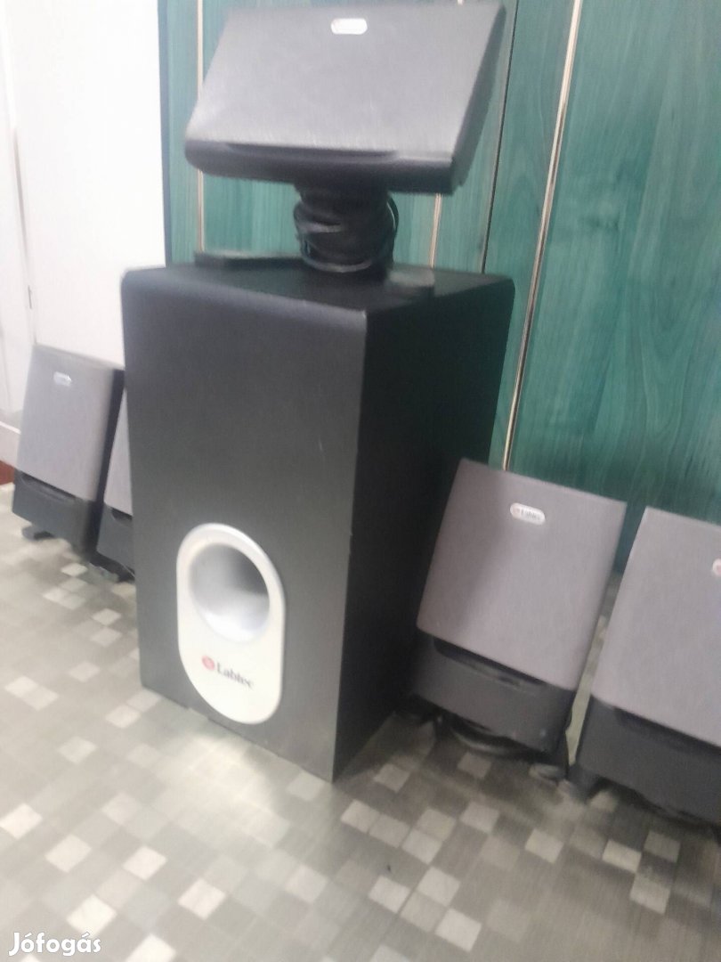 Labtec 5.1 erősítős hangfala szett