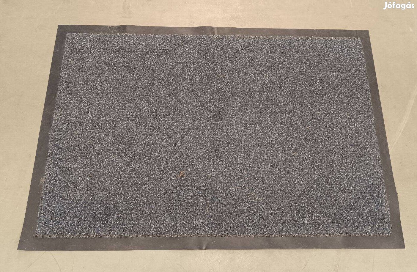 Lábtörlő csúszásgátló gumi alappal, szennyfogó szőnyeg, 88 x 60 cm