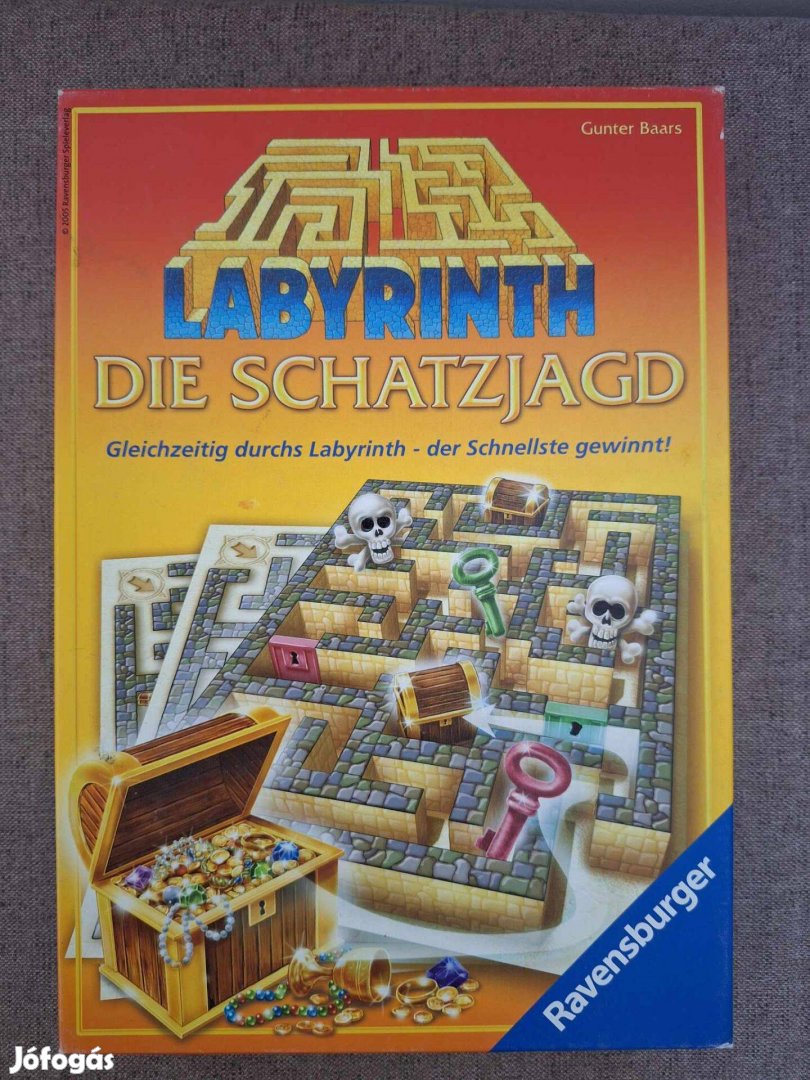 Labyrinth die schatzjagd -Kincsvadászat társasjáték