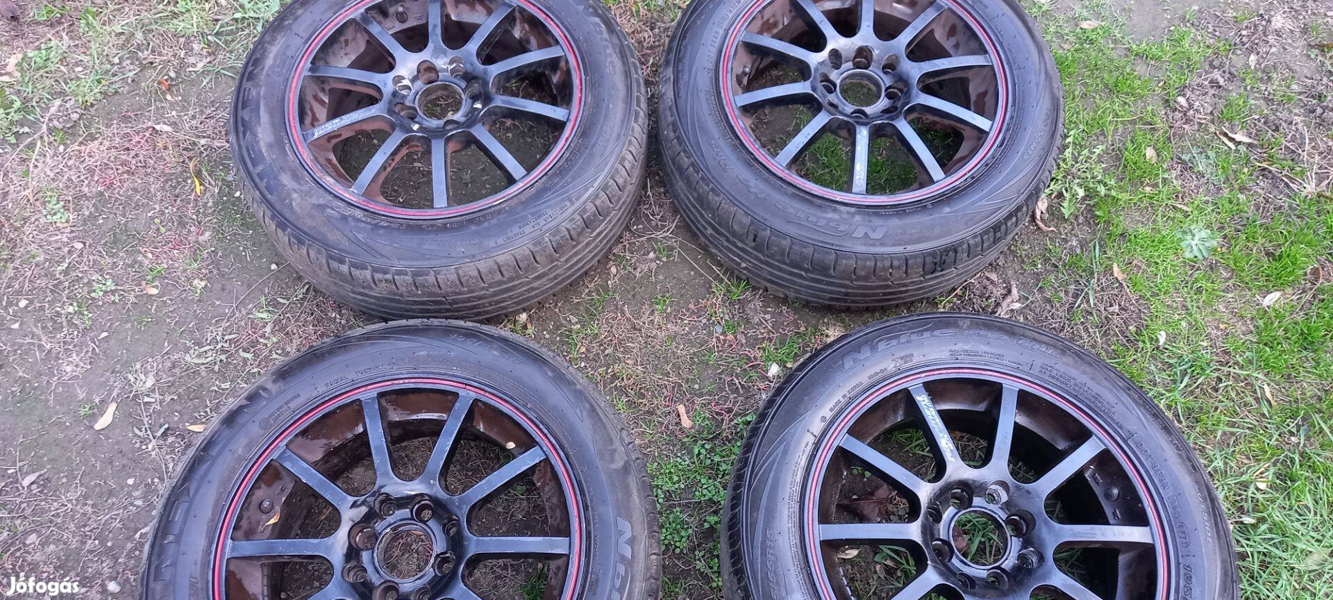 Lacetti 4db alufelni gumival eladó