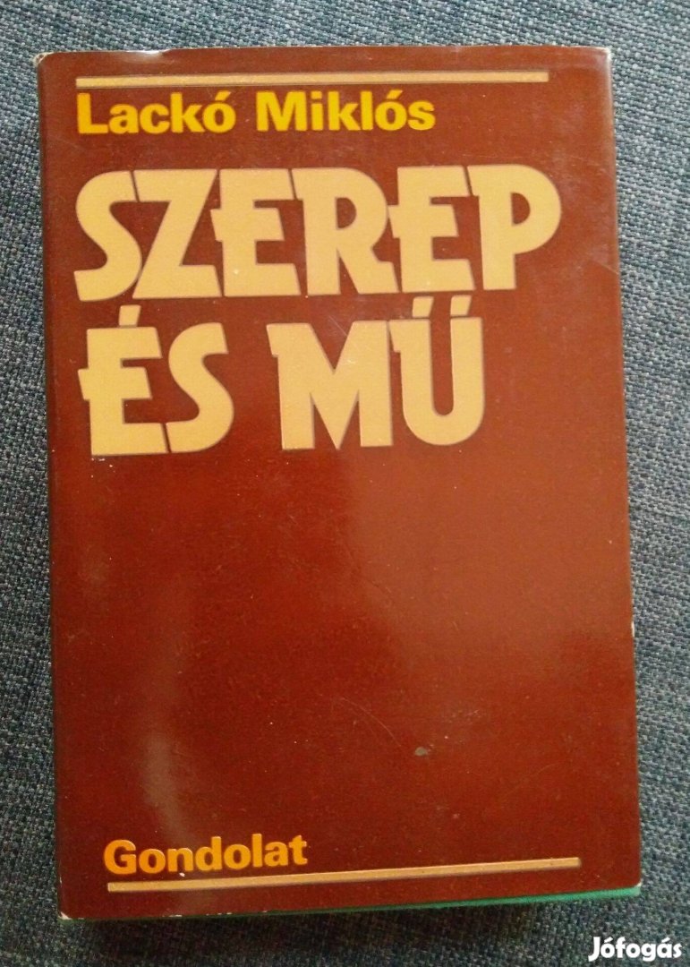 Lackó Miklós - Szerep és mű