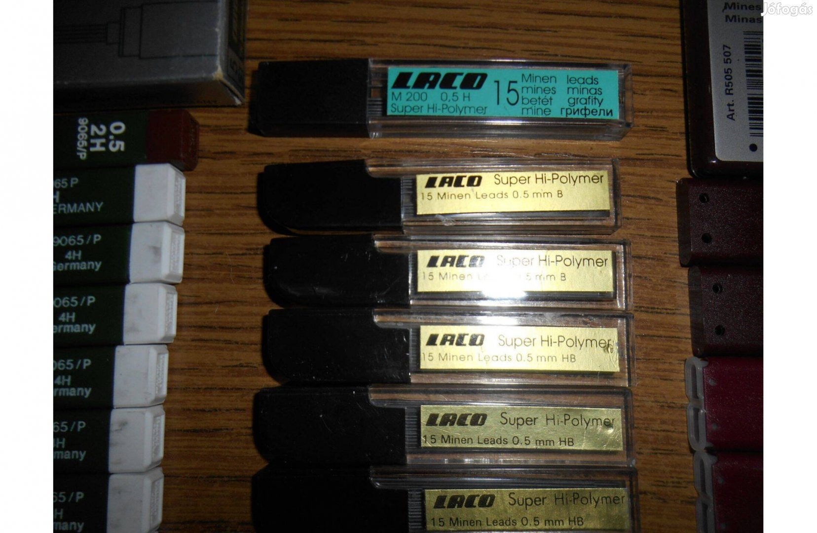 Laco és egyéb szerkesztő ceruzahegyek