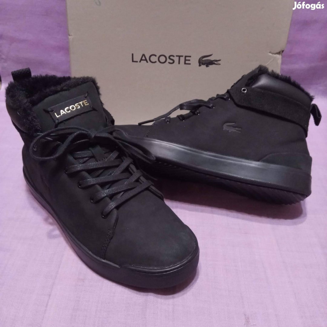 Lacoste 37-es (teljesen új,bőr, bélelt, vízálló)