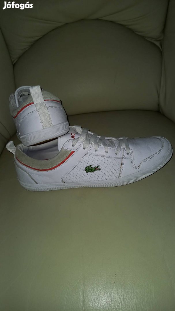 Lacoste 41-es unisex bőrcipő!