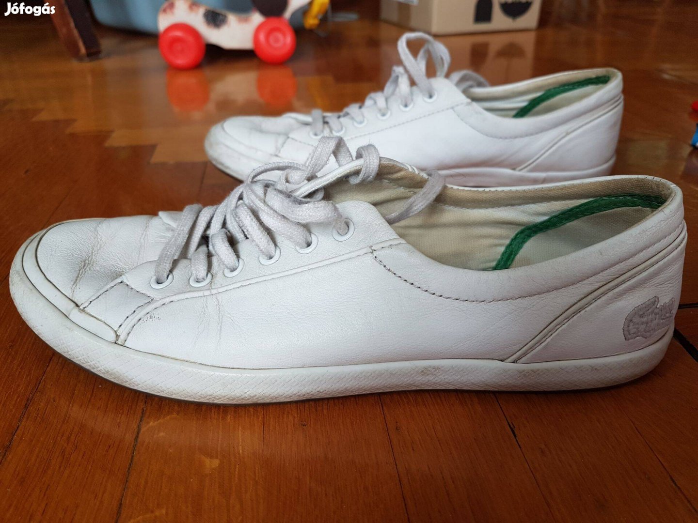 Lacoste bőr 37-es női tornacipő sportcipő 37 cipő