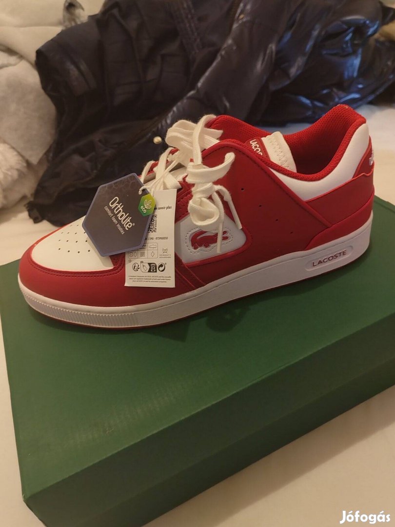 Lacoste bőr sneaker vadi új eladó!