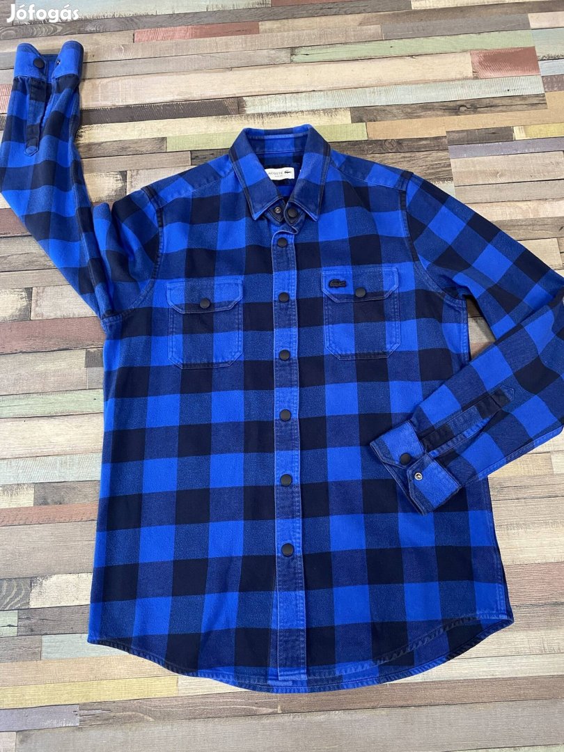 Lacoste férfi flanel ing, M-es