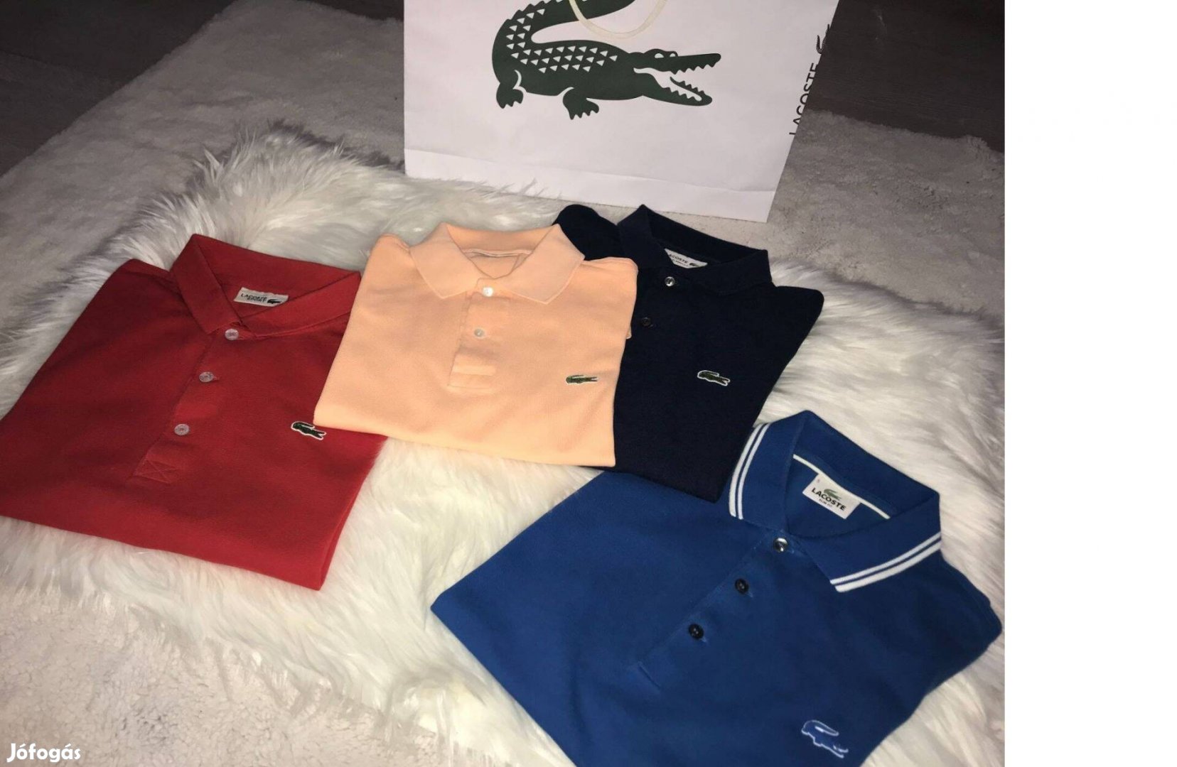 Lacoste férfi póló 'Slim fit' - M