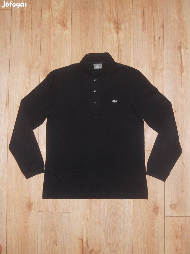 Lacoste hosszú ujjú galléros felső (M-es)