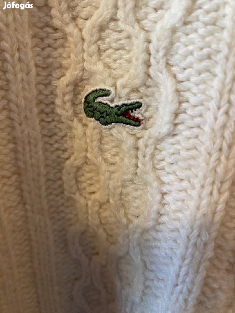 Lacoste kötött pulóver