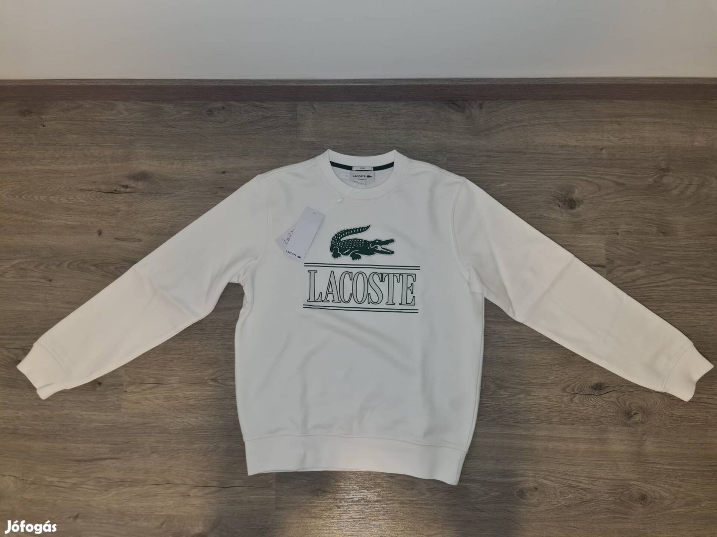 Lacoste unisex pulóver (S) Új