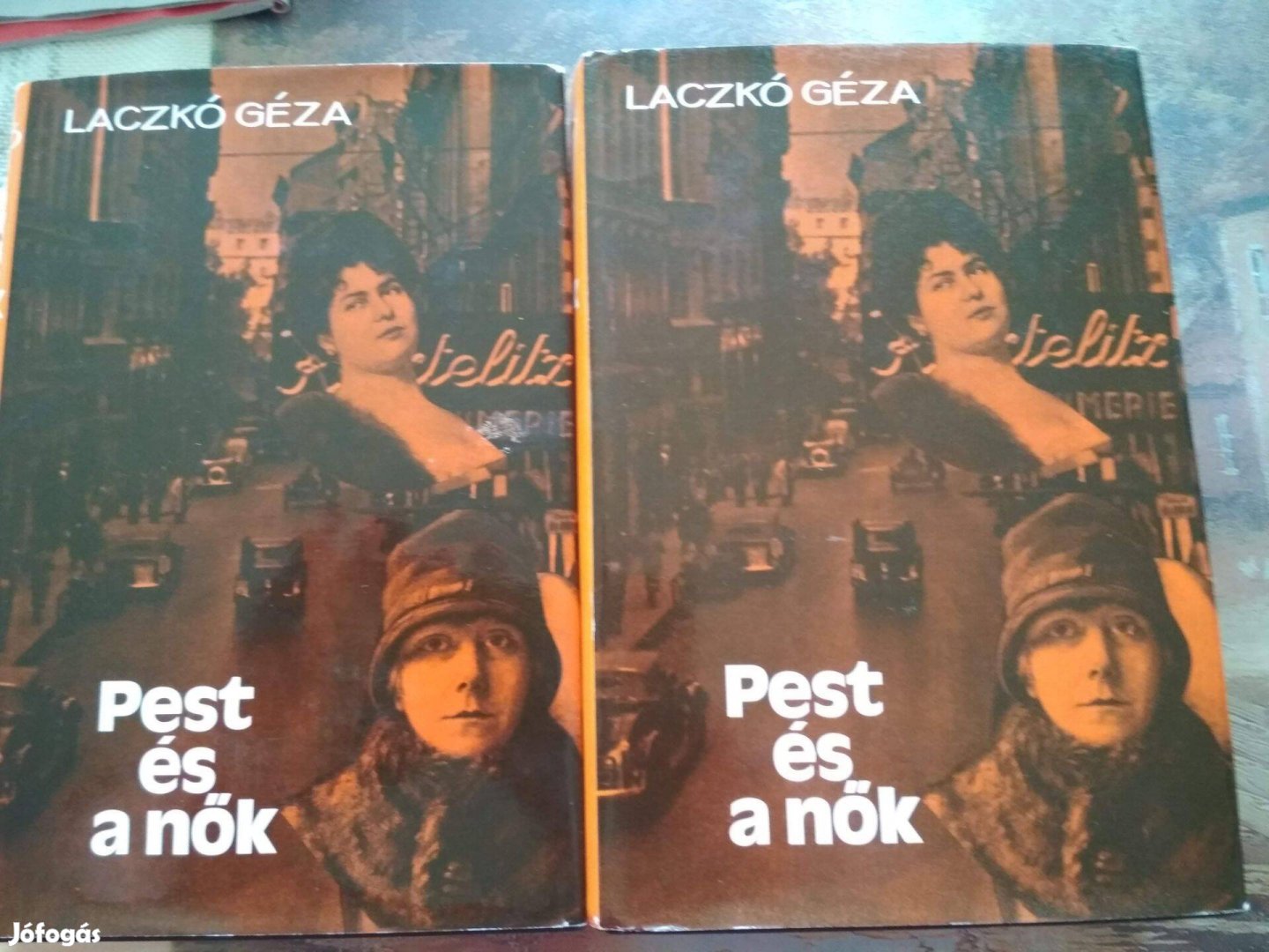 Laczkó Géza: Pest és a nők c. kétkötetes könyve 1.300.-Ft-ért
