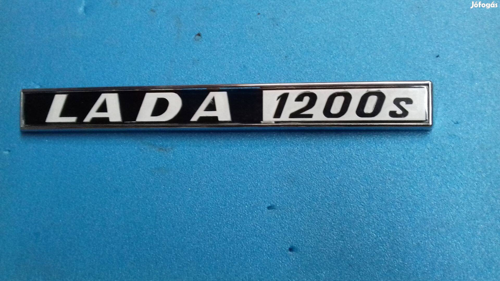 Lada 1200 S eredeti gyári és Új hátfal felirat