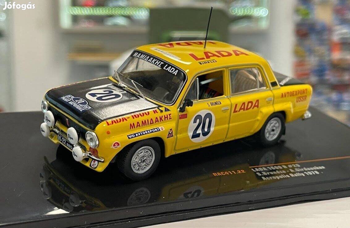 Lada 1600R No.20 Acropolis Rally 1978 1:43 1/43 Ixo