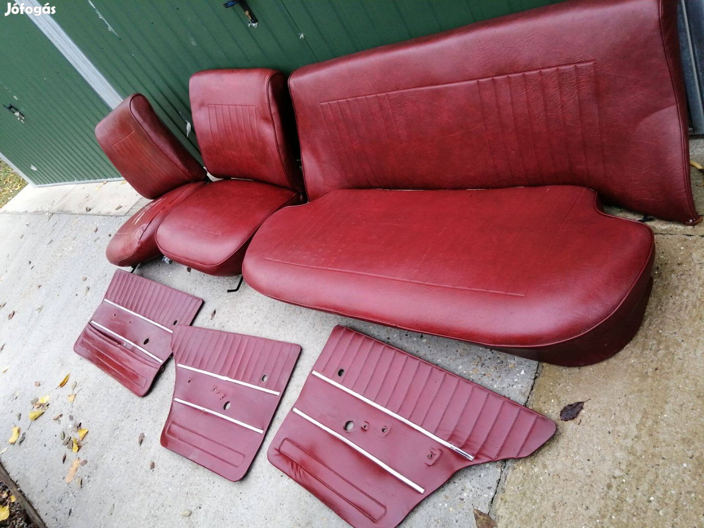 Lada 2101 zsiguli bordó ülés garnitúra plusz kárpit