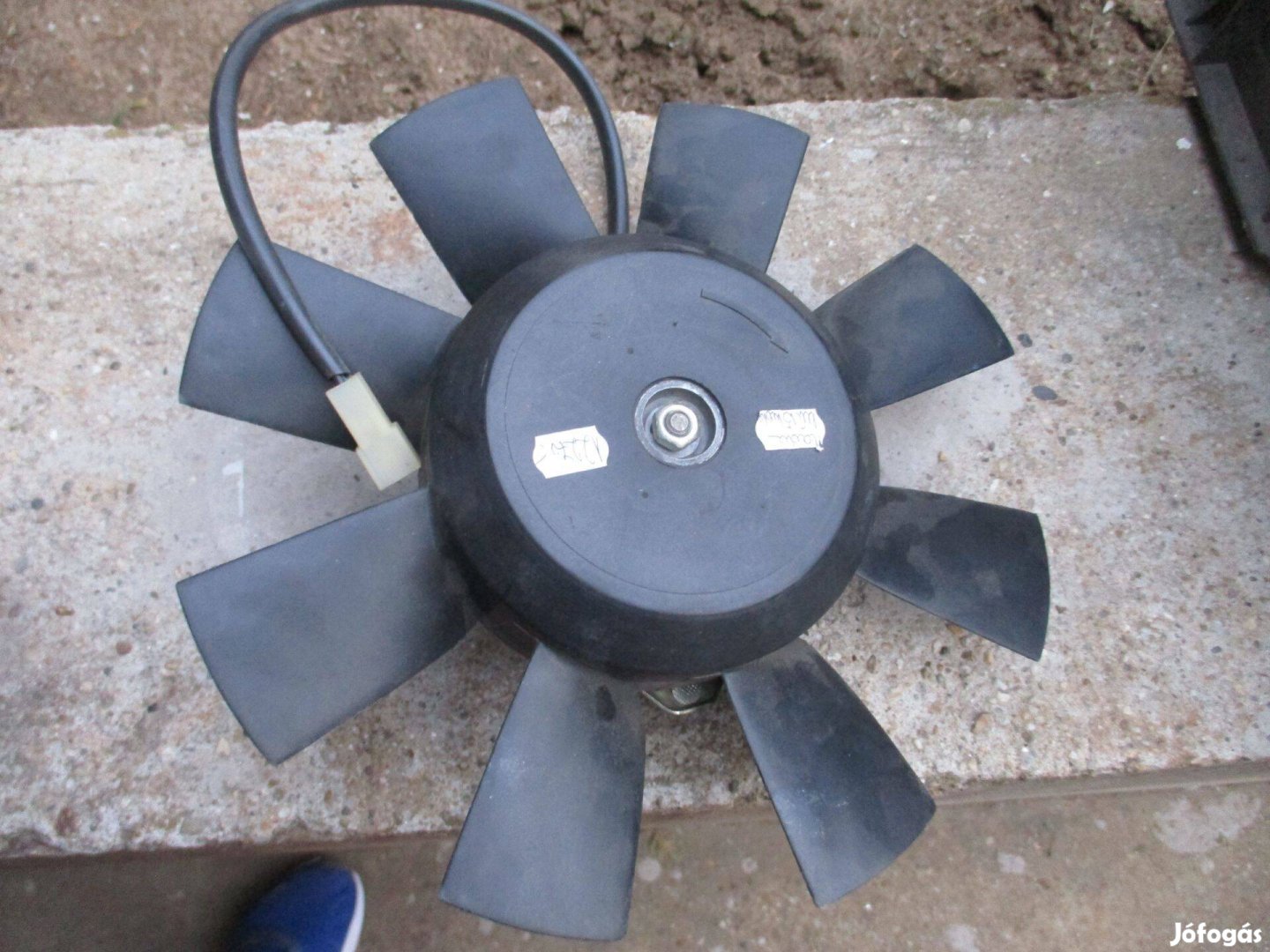 Lada 2103 hűtő ventilátor, komplett, gyári új
