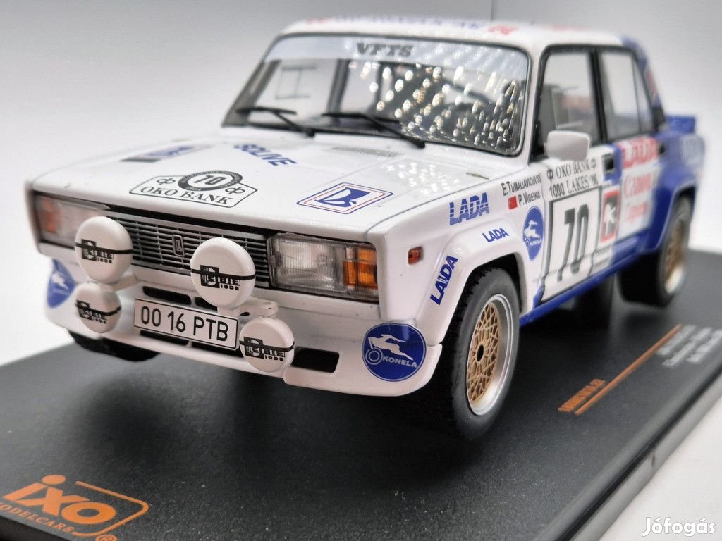 Lada 2105 VFTS #70 (1986) - 1000 Lakes Rallye -  Ixo - 1:18