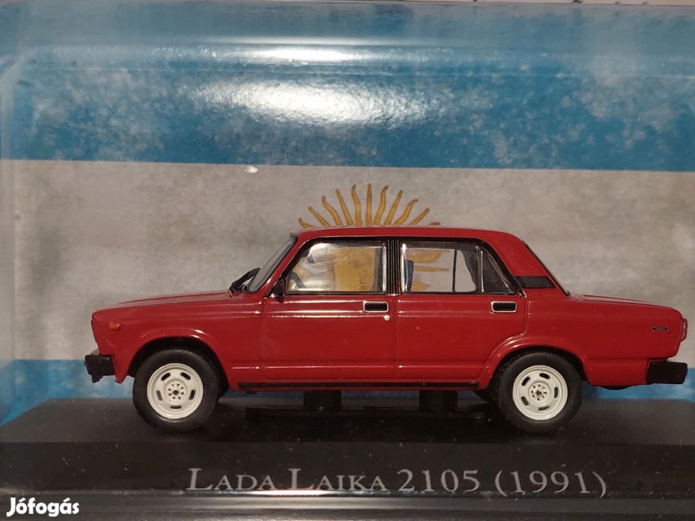 Lada 2105 (1991) - piros -  Edicola - 1:43