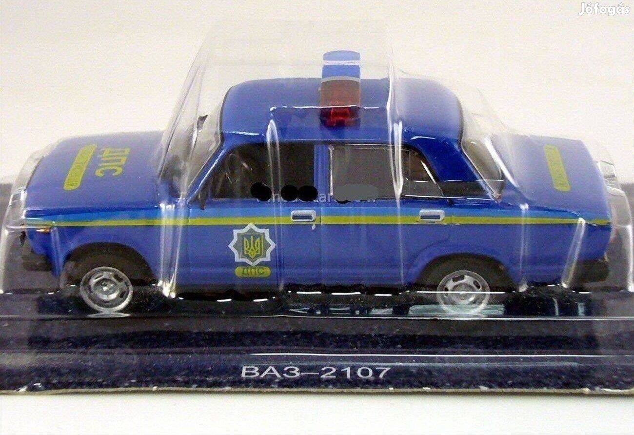 Lada 2107 "ukran milicia" modell 1/43 Eladó