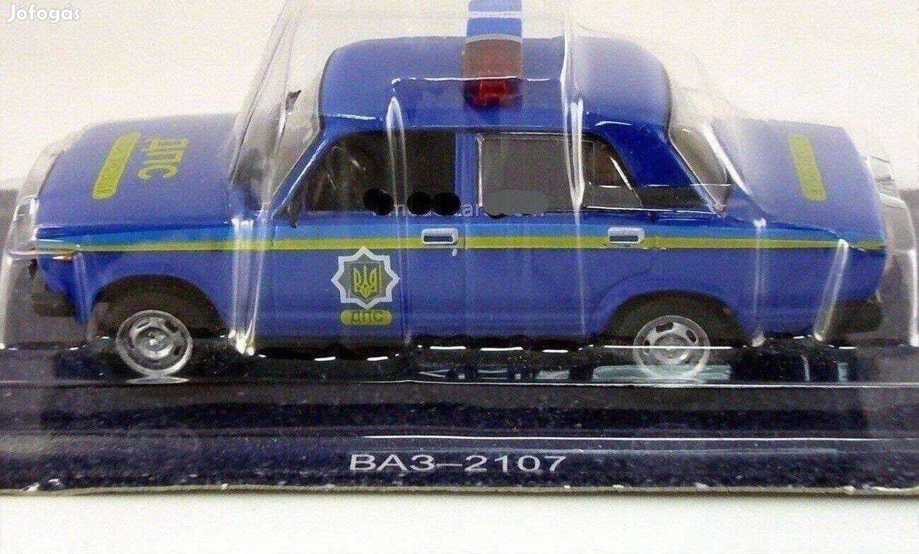 Lada 2107 "ukran milicia" modell 1/43 Eladó