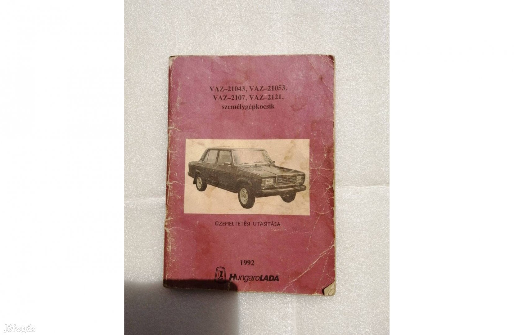Lada 2107 üzemeltetési utasítás könyv