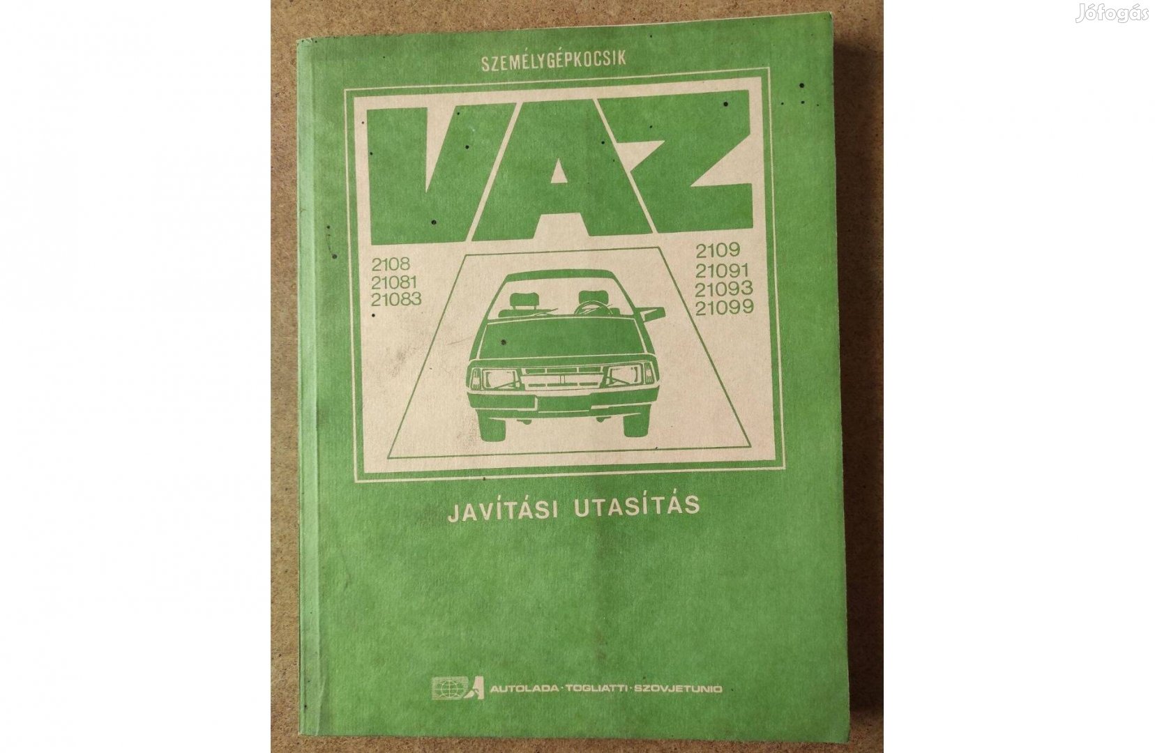 Lada 2108, 2109 Műhely javítási könyv