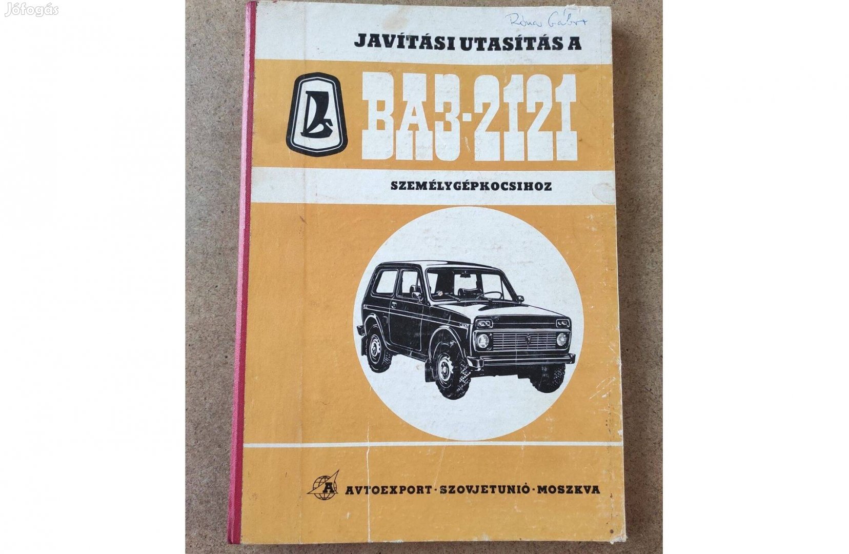 Lada 2121 Níva javítási könyv