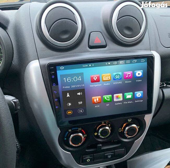 Lada Granta Multimédia Android Carplay GPS Rádió Tolatókamerával