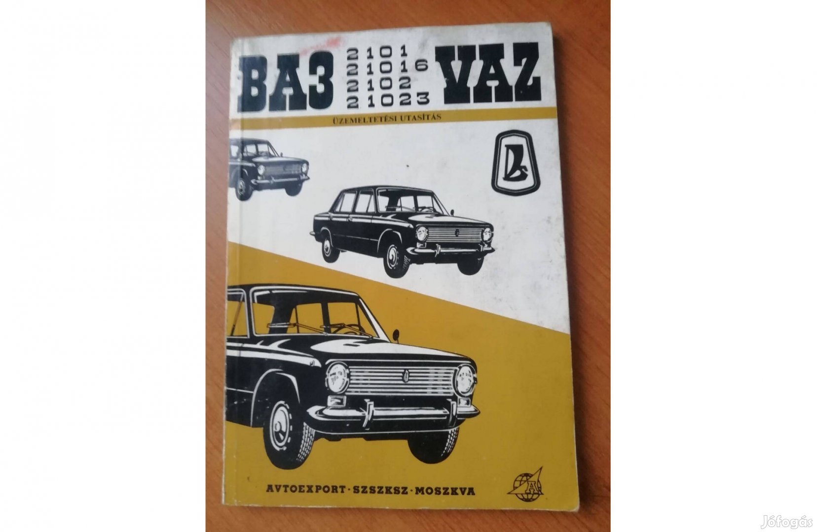 Lada Gyári könyv 120 oldal ingyen Házhpz szállítás !