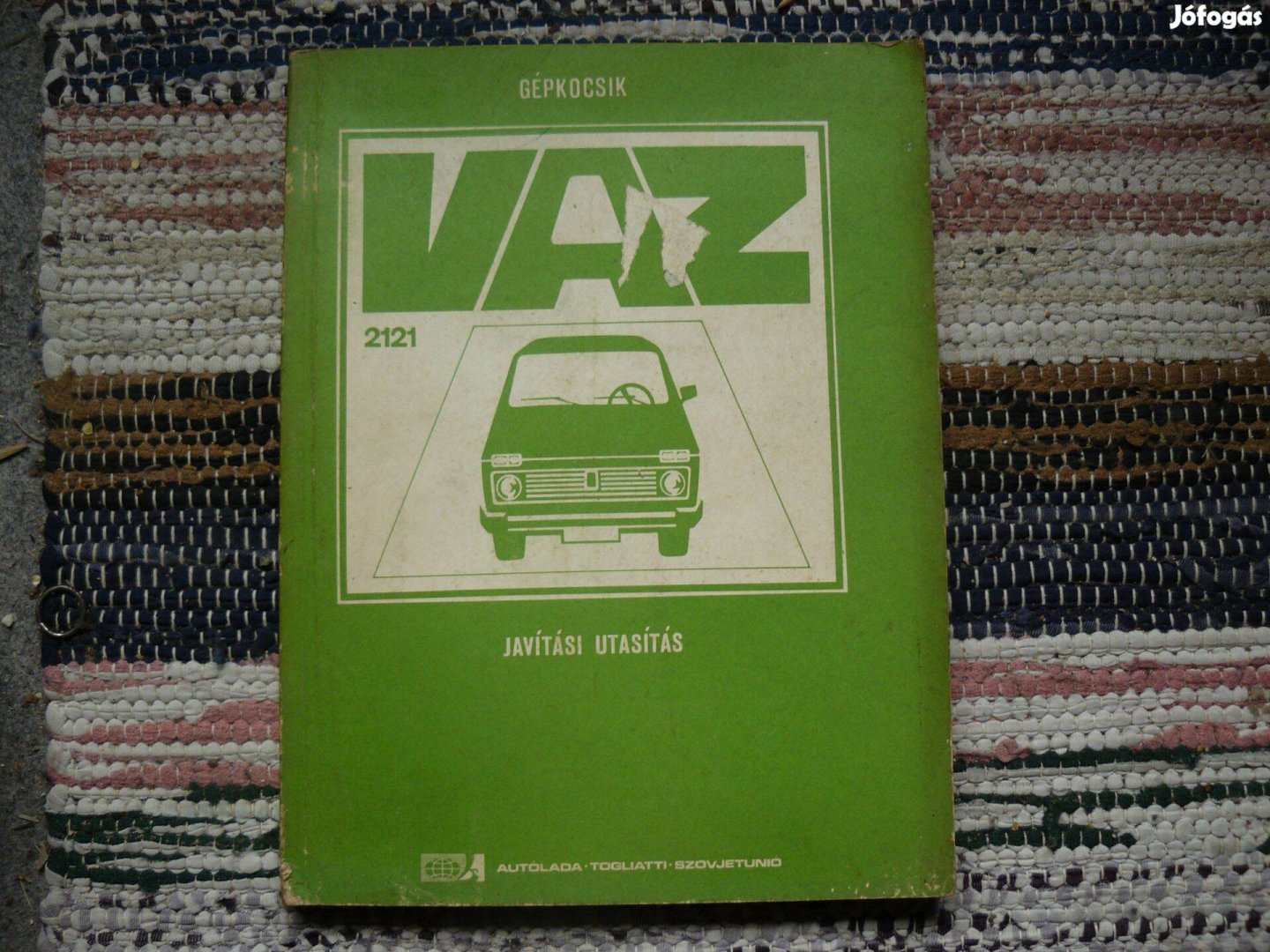 Lada Niva VAZ 2121 javítási könyv , szakkönyv