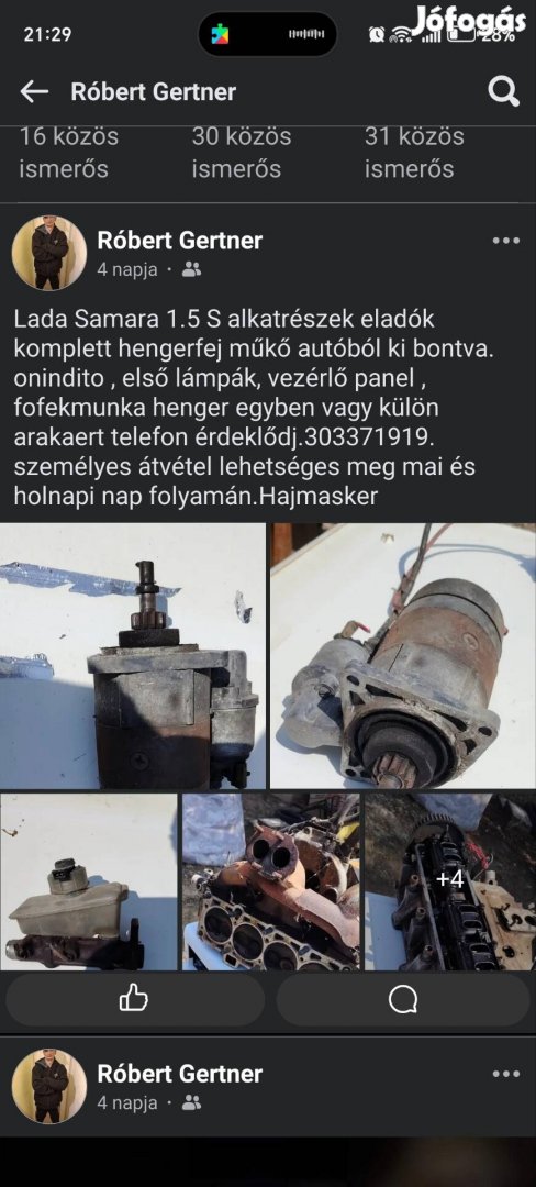 Lada Samara alkatrészek eladók 
