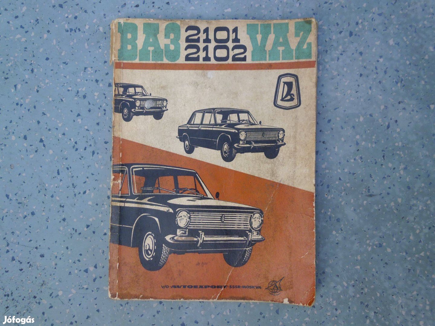 Lada Zsiguli Vaz 2101 gyári kezelési könyv '72