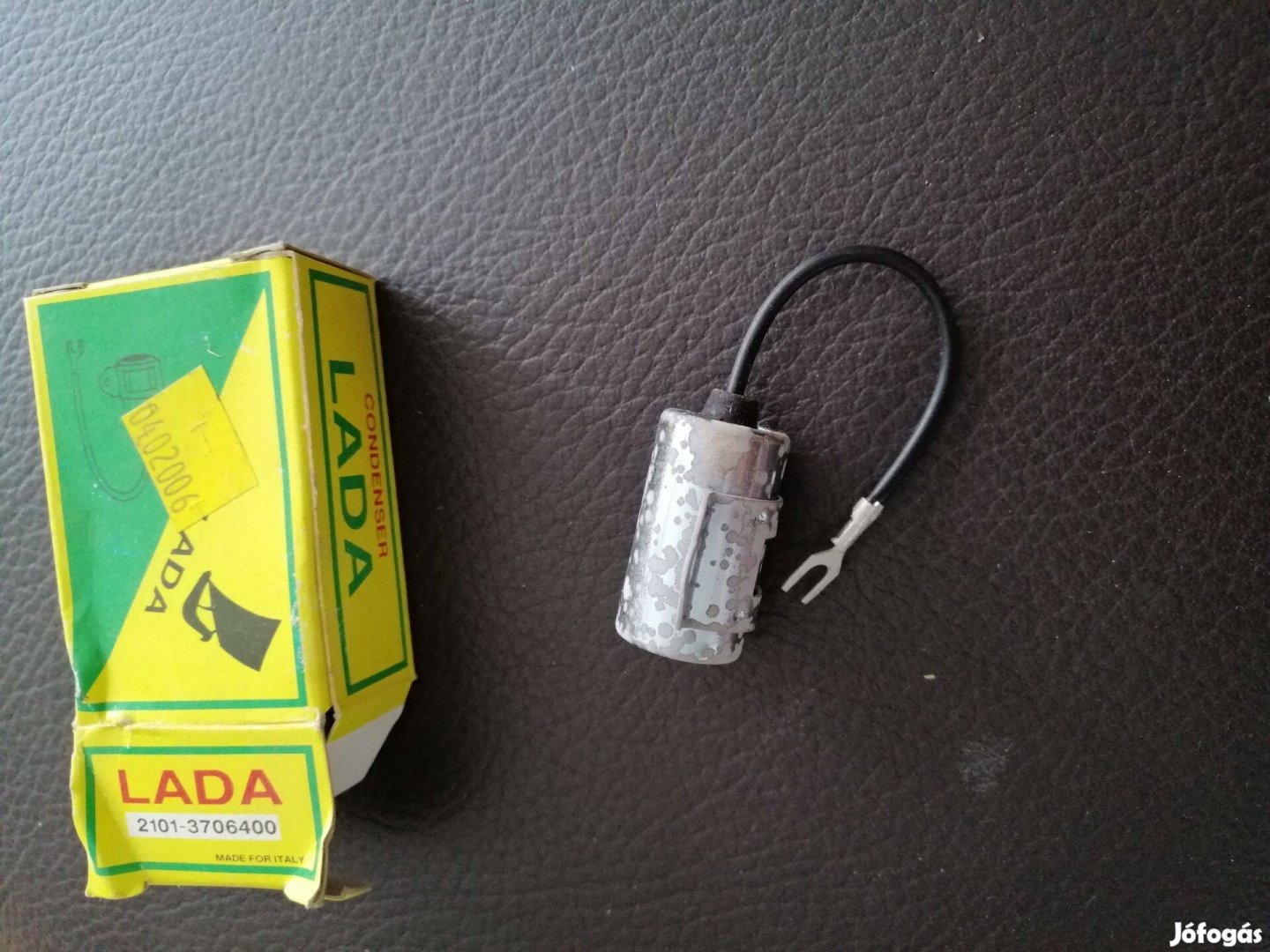 Lada Zsiguli zavarszűrő kondenzátor új dobozolt régi