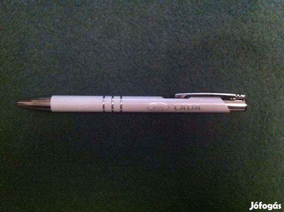 Lada elegáns fém toll, fehér színű